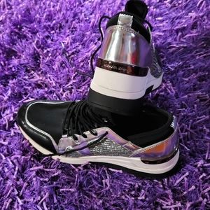 Michael Kors Multi-toned and Sparkled. Platform Sneaker. 8.5.